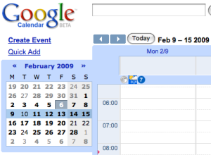 Veckonummer i Googles kalender
